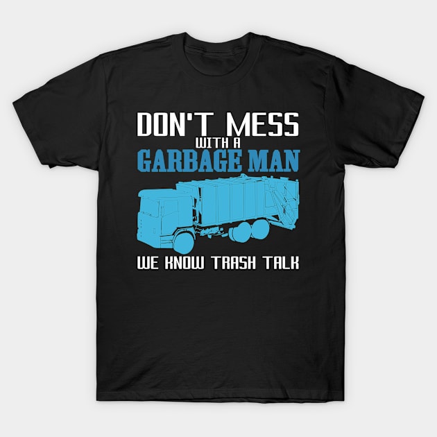 Garbage Truck Driver Joke RCV T-Shirt by DesignatedDesigner